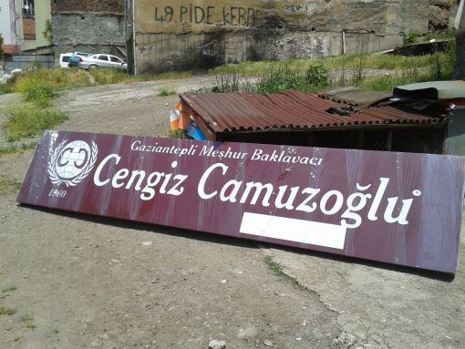  cengiz camuzoğlu bayi tabelası