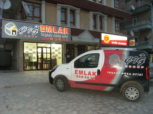  çıg emlak,kutu harf tabela ankara