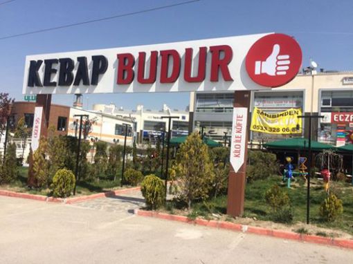  kebap budur ışıklı kutu harf 