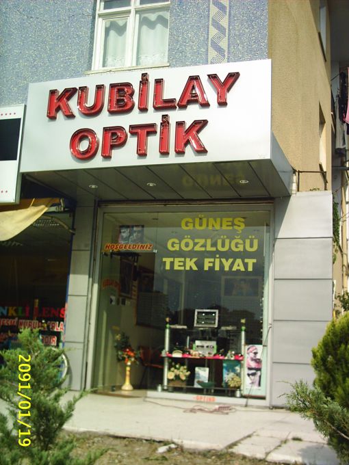  kubilay optik alüminyum kutu harf neon aydınlatmalı