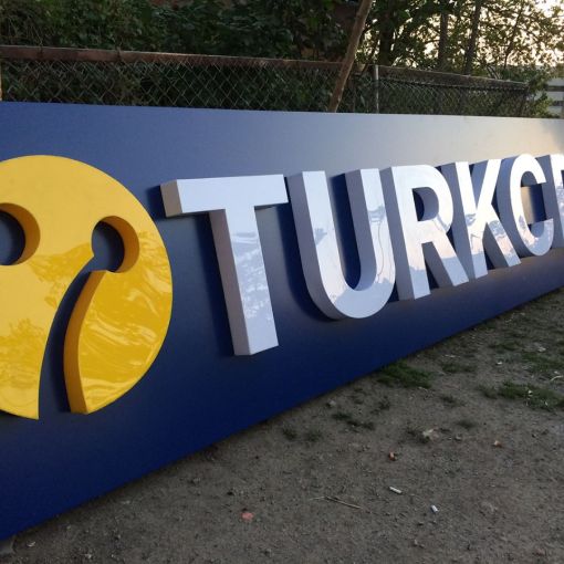  turkcel ışıklı tabelası